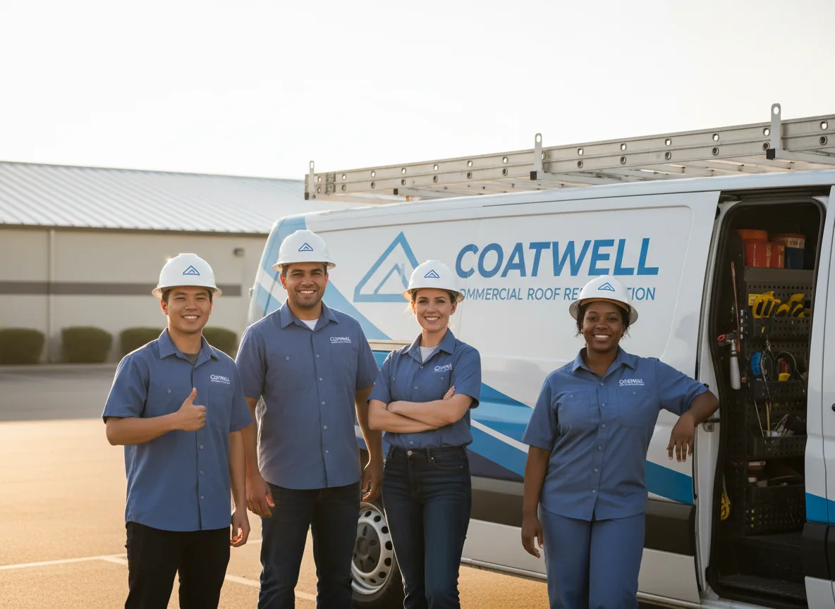 Commercial roof coating company in Winthrop, NY